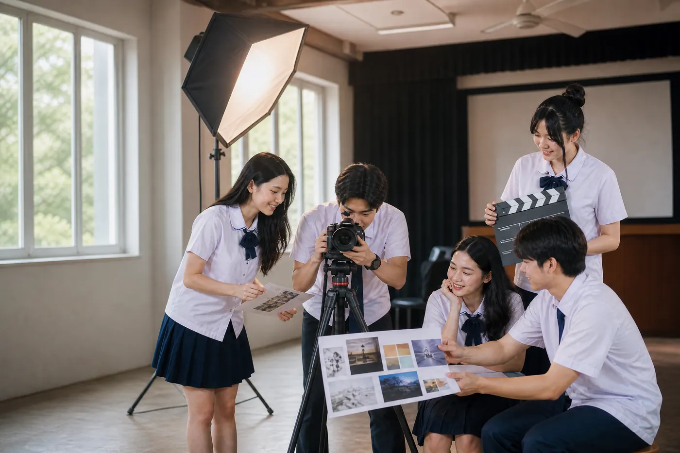 Ảnh bổ trợ Xưởng phim thanh xuân — Lớp mình lên hình