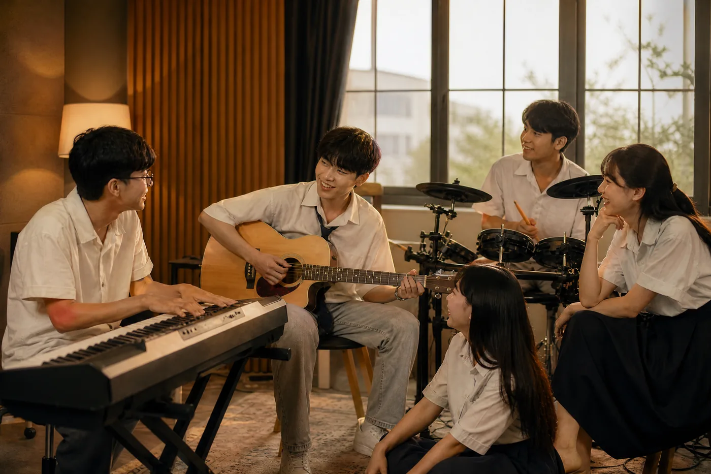 Ảnh bổ trợ Phòng nhạc cuối khóa — Giai điệu gọi tên chúng mình