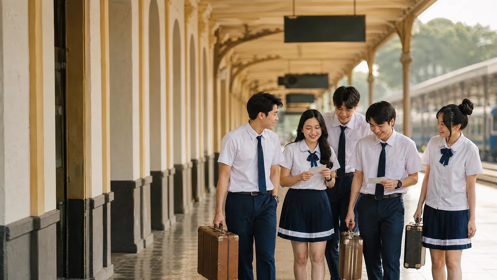 Ga tàu thanh xuân — Chuyến tàu mang tên chúng mình