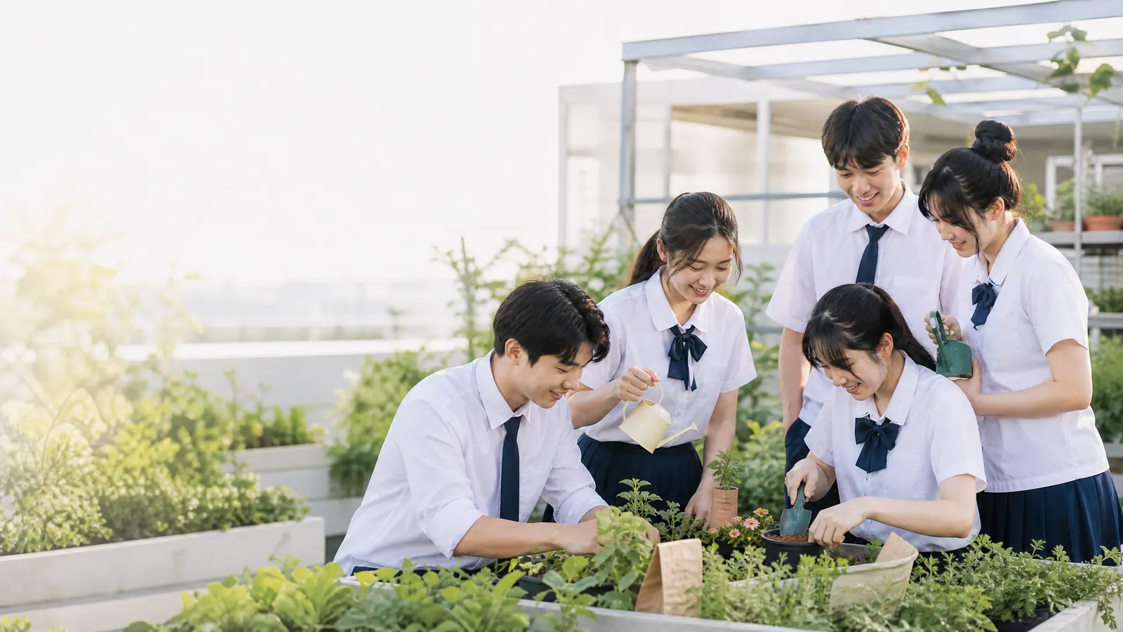 Vườn trên cao — Những mầm xanh của chúng ta