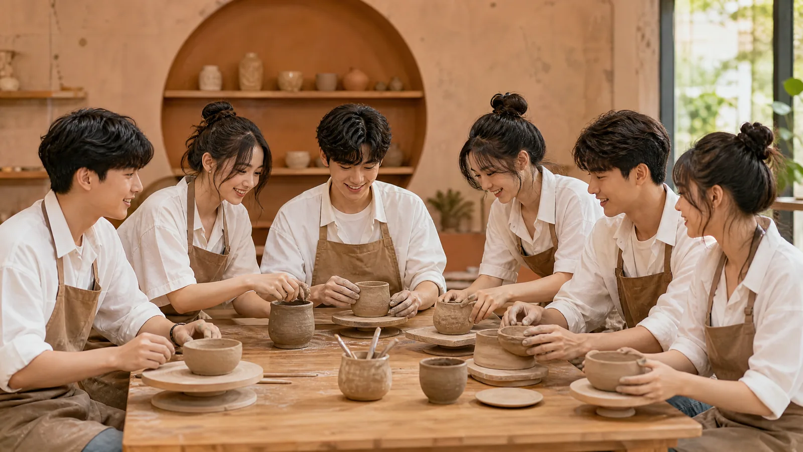 Xưởng gốm tuổi 18 — Chạm vào những điều thật